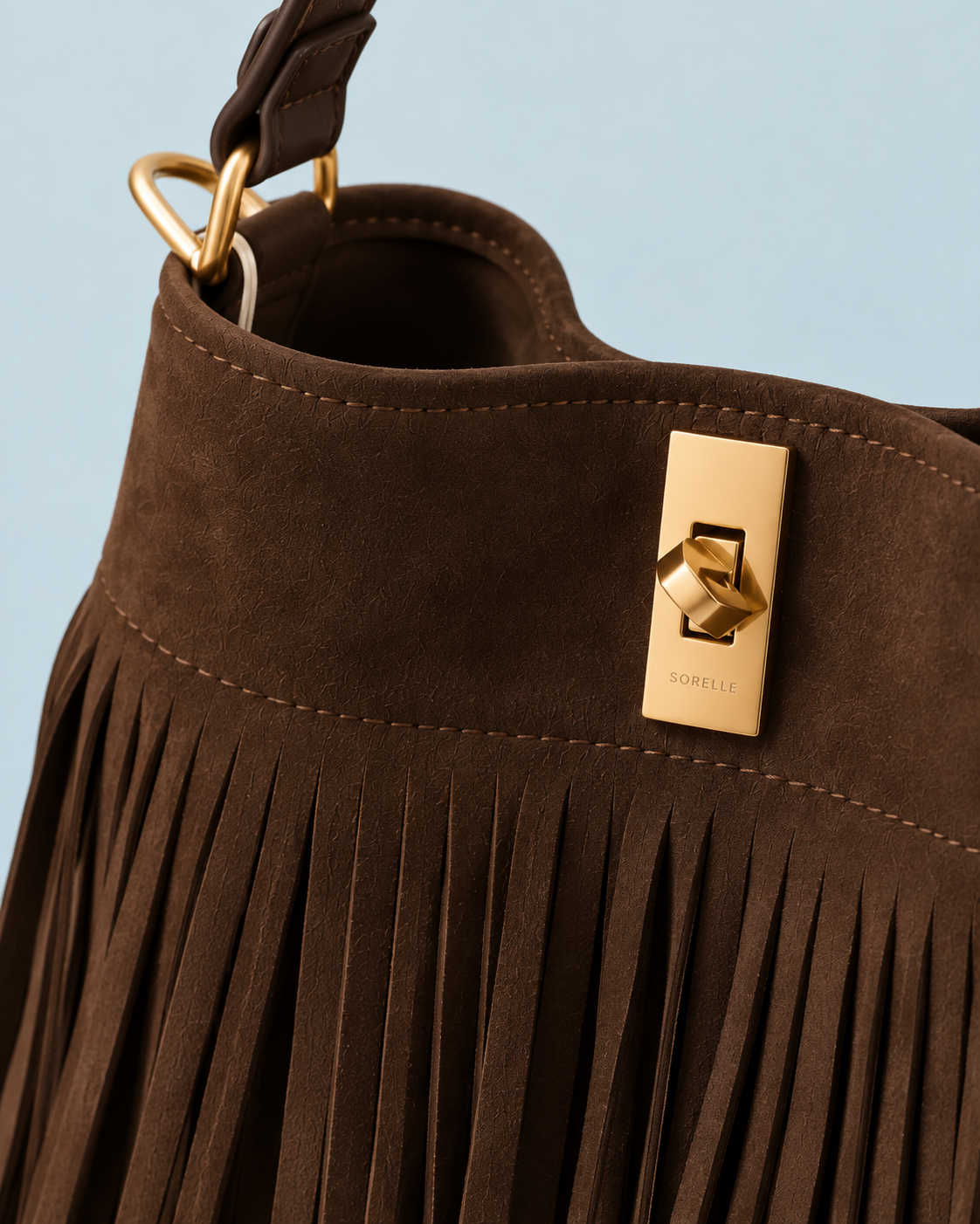 Bolso de Ante con Flecos