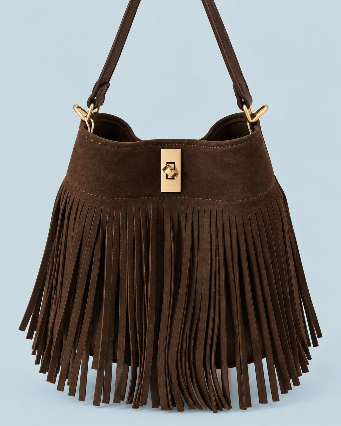 Bolso de Ante con Flecos