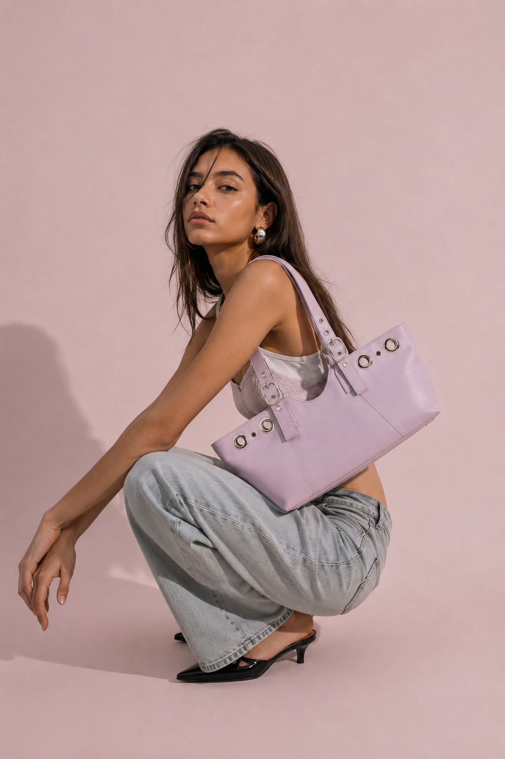 Celeste | Bolso de Piel Genuina