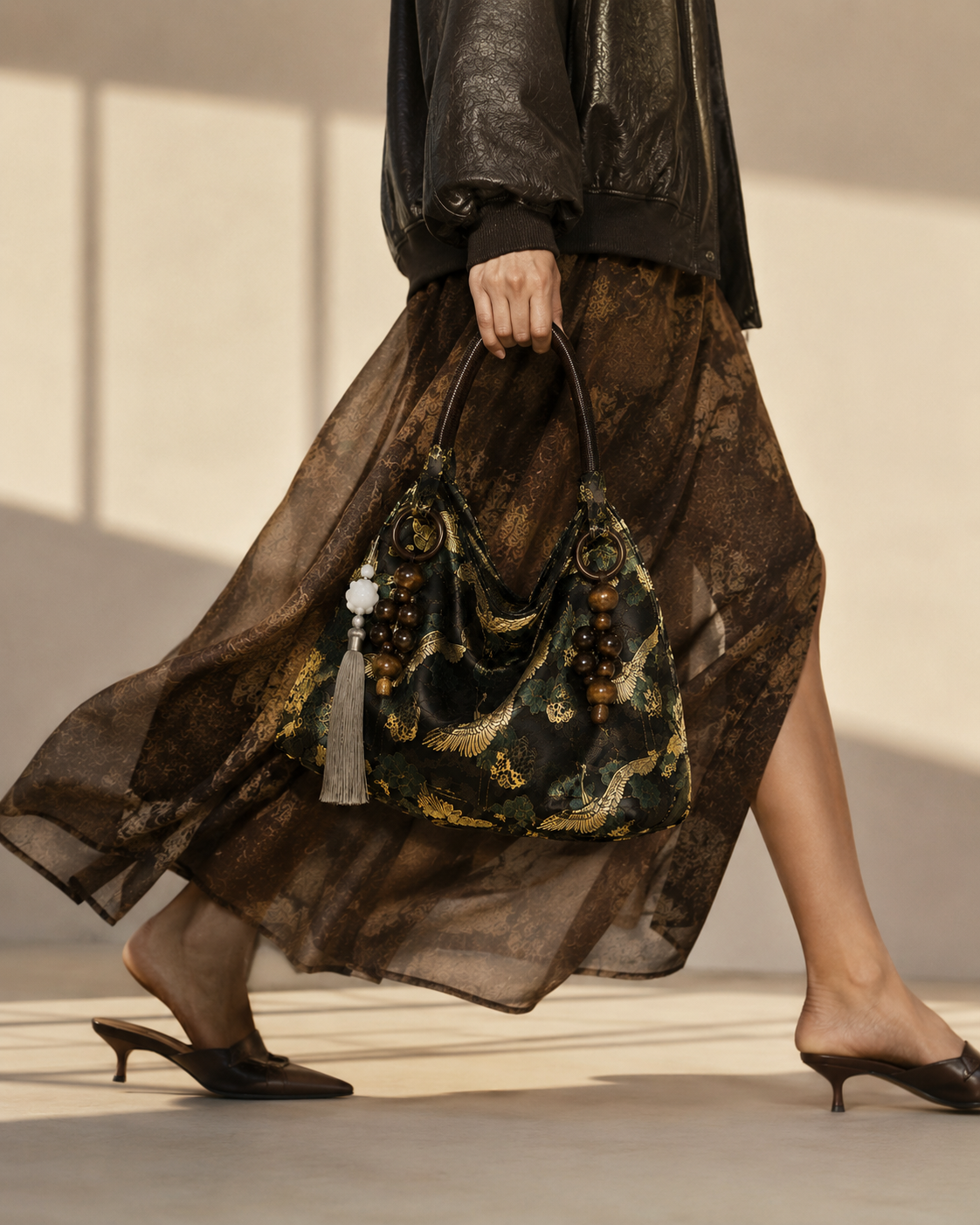 Alma | Bolso Hobo Bordado