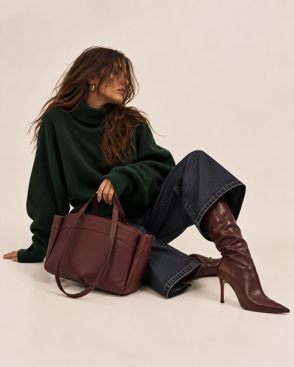 Bolso Burdeos Valentina