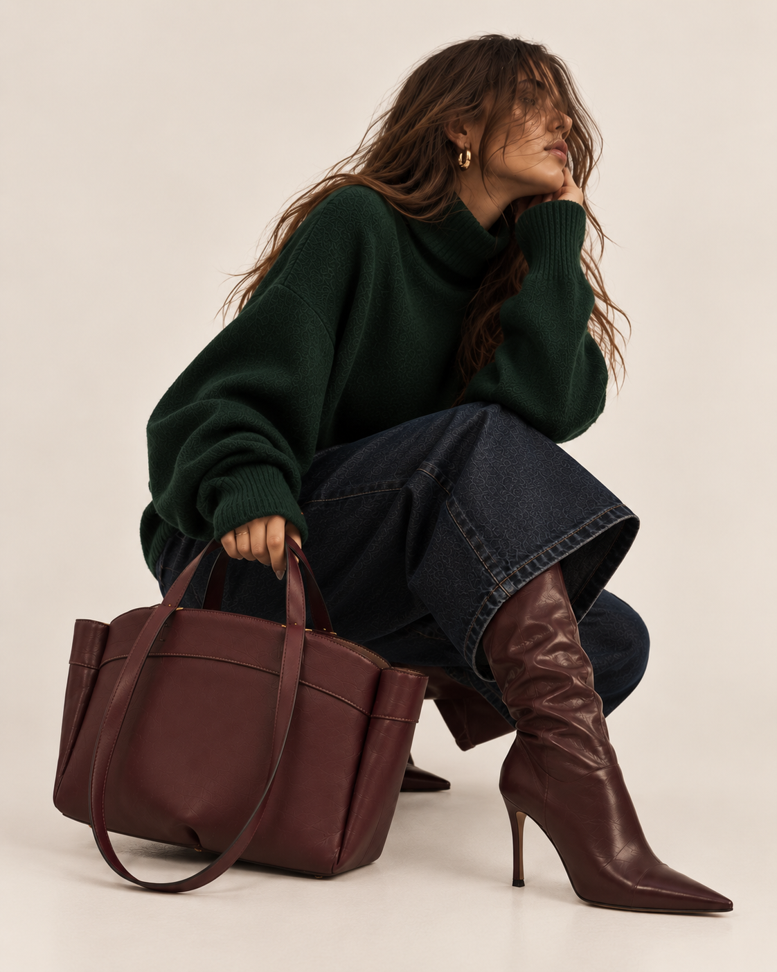 Bolso Burdeos Valentina