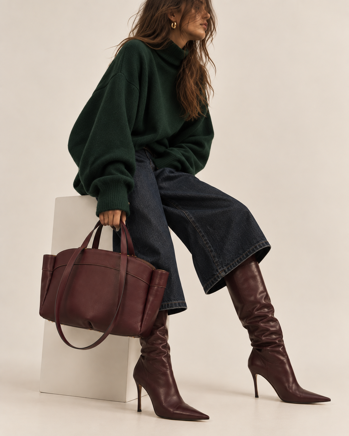 Bolso Burdeos Valentina