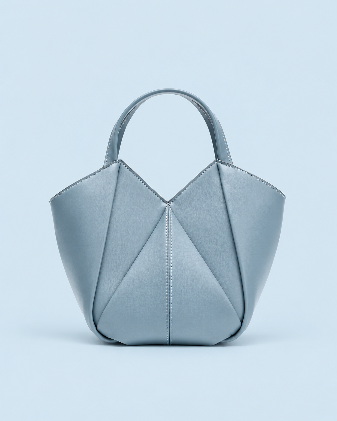 Bolso Geométrico Celeste