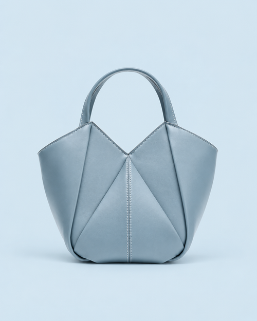 Bolso Geométrico Celeste
