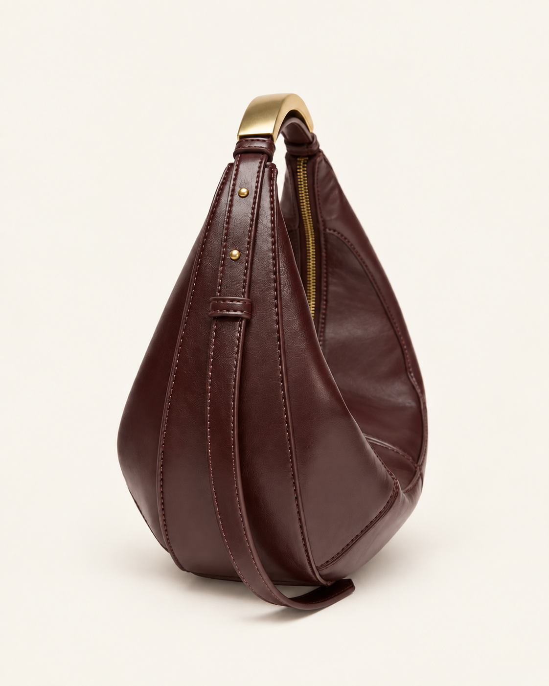 Bolso Hobo Burdeos