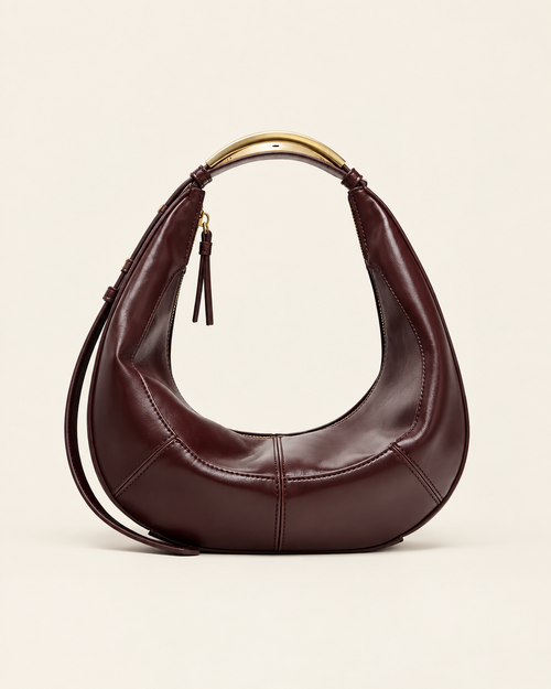 Bolso Hobo Burdeos
