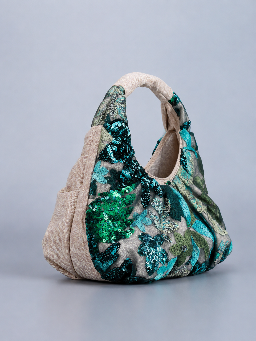Bolso Bordado Turquesa