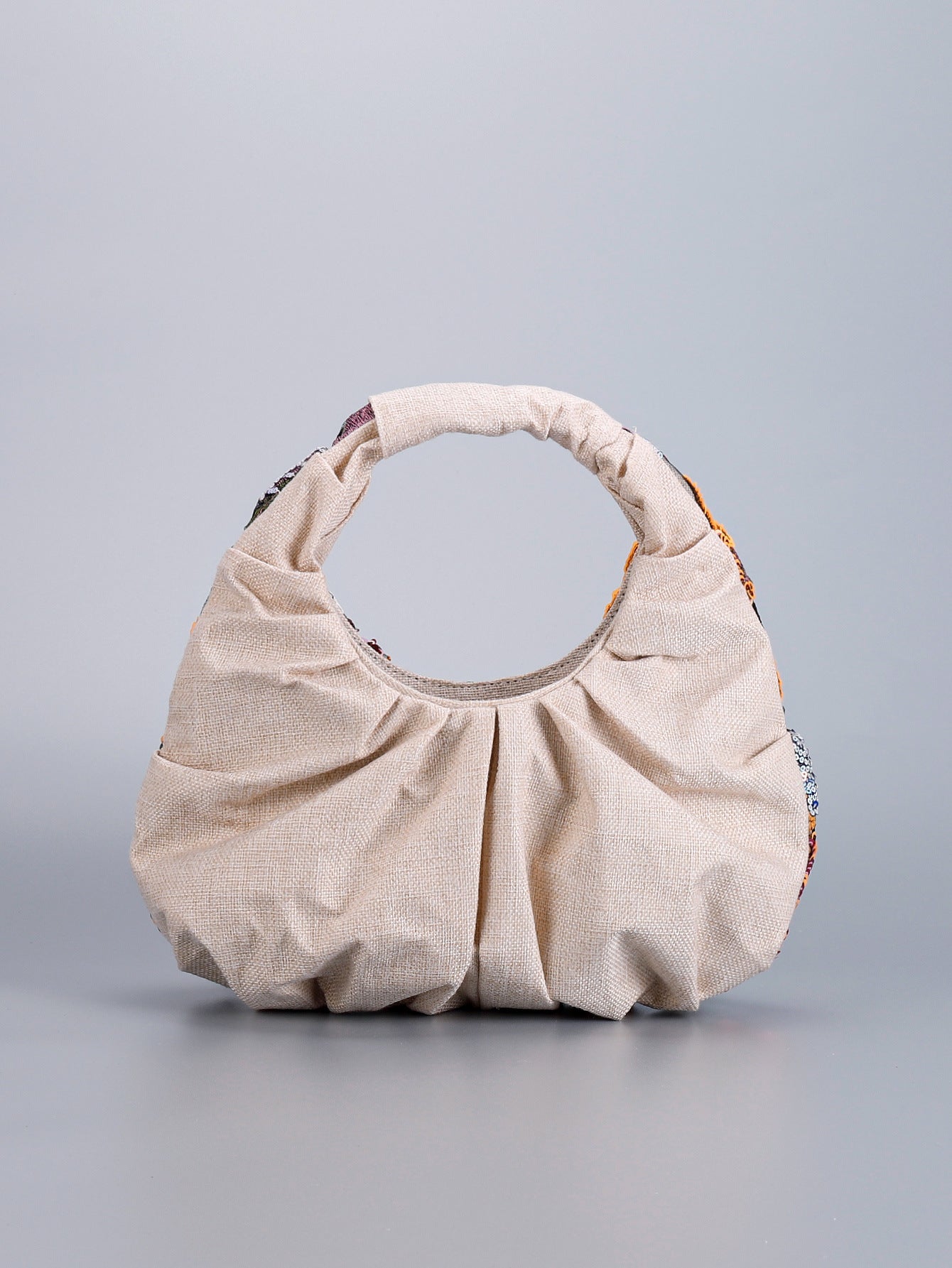 Bolso Bordado Verde Salvia